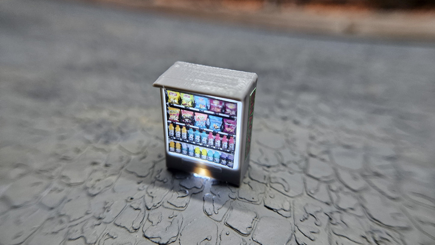 Beleuchteter Snackautomat Verkaufsautomat Vending Automat
