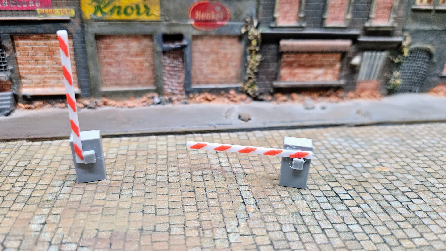 2 Stück Parkhaus Schranken Parkplatz Zufahrtsschranke