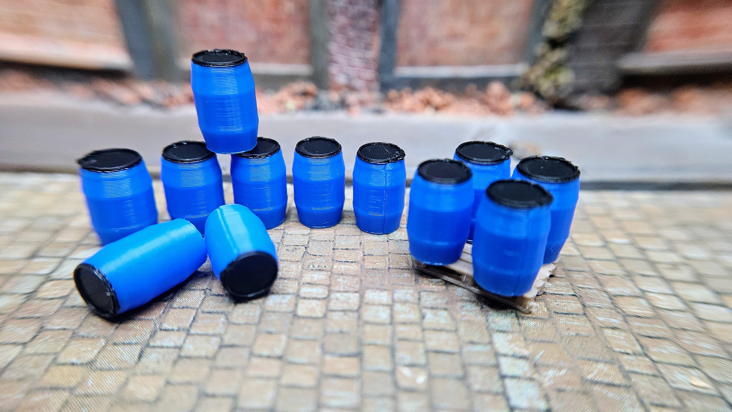 Kunststofffass Regentonne Chemiefass als Ladegut