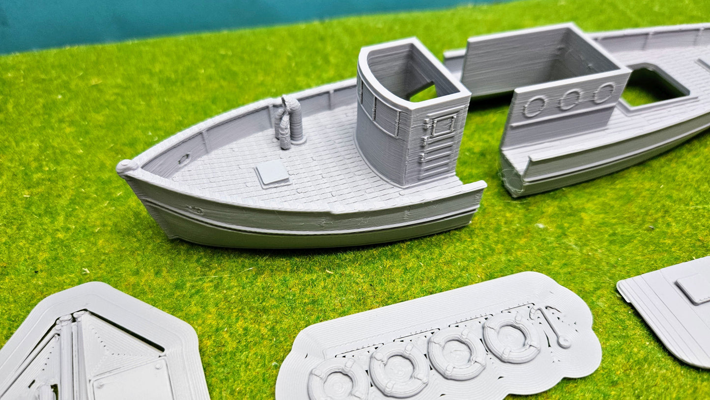 Fischerboot "alter Kutter" Modellbausatz