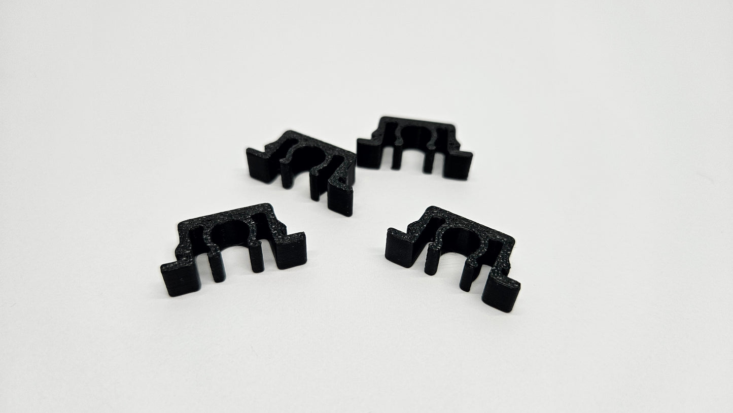 4x Halteclip Halterung Clip passend für FSP CST350 Plus Seitenblende