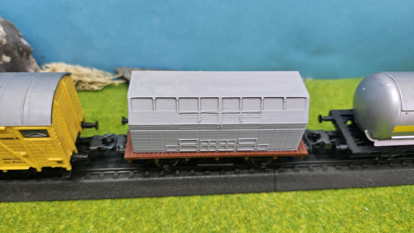 Castor Castorbehälter Atom Transporter Ladegut Container