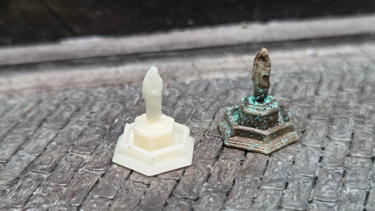 Brunnen "Maria" Denkmal Bronze Kupfer Resin Spur Z