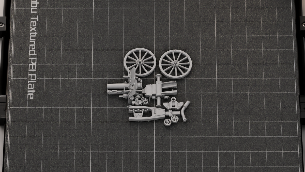 4.5-inch QF Field Howitzer - britische Feldhaubitze