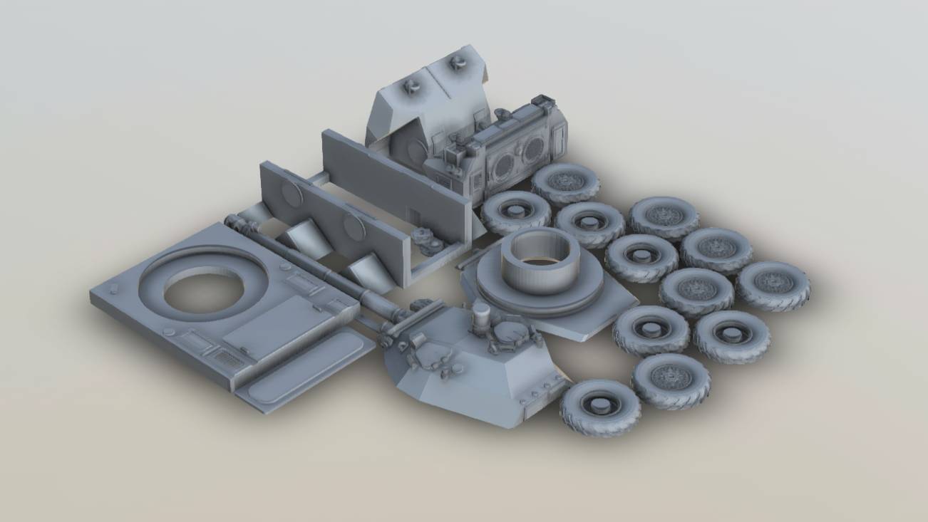 AMX 10 RC - Französischer Radpanzer