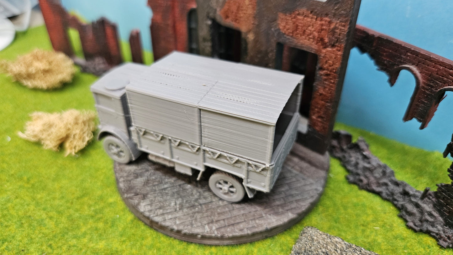 Austin K5 LKW mit Kastenaufbau