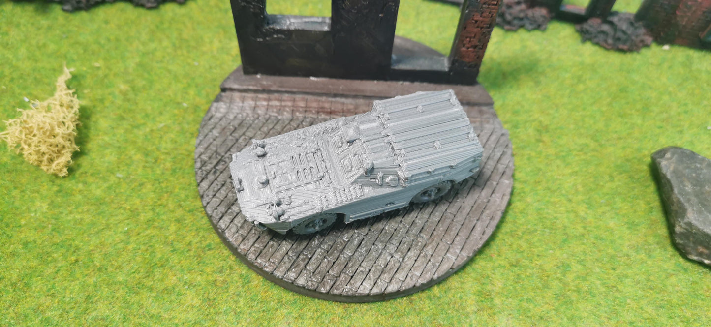 BRDM-1 Snapper sowjetisches gepanzertes Fahrzeug "geschlossen"