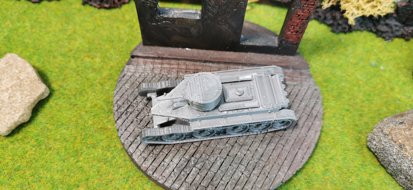 BT-2 Sowjet Kavallerie-Panzer (frühe Version)