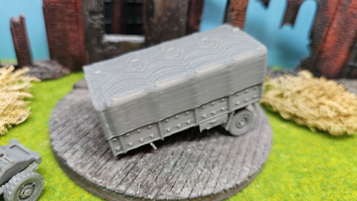 Bedford QL LKW "Drom" inkl. Anhänger