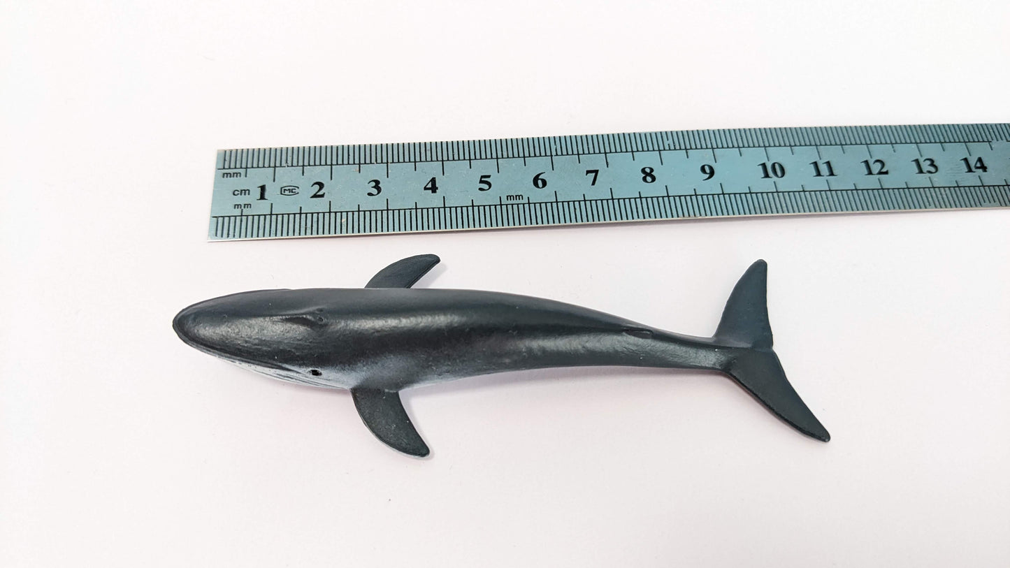 Blauwal Wasser Tier Modell Figur Zoo 1:200 (Spur Z) - bemalt