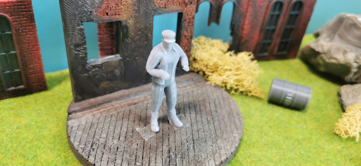 Schiffscrew Schlepper Deckscrew Arbeiter Figuren - unbemalt