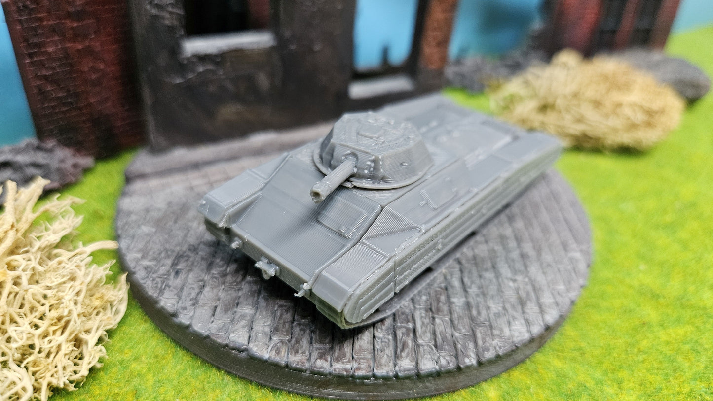 Carro Armato M Celere Sahariano italienischer Prototyp 75mm Kanone