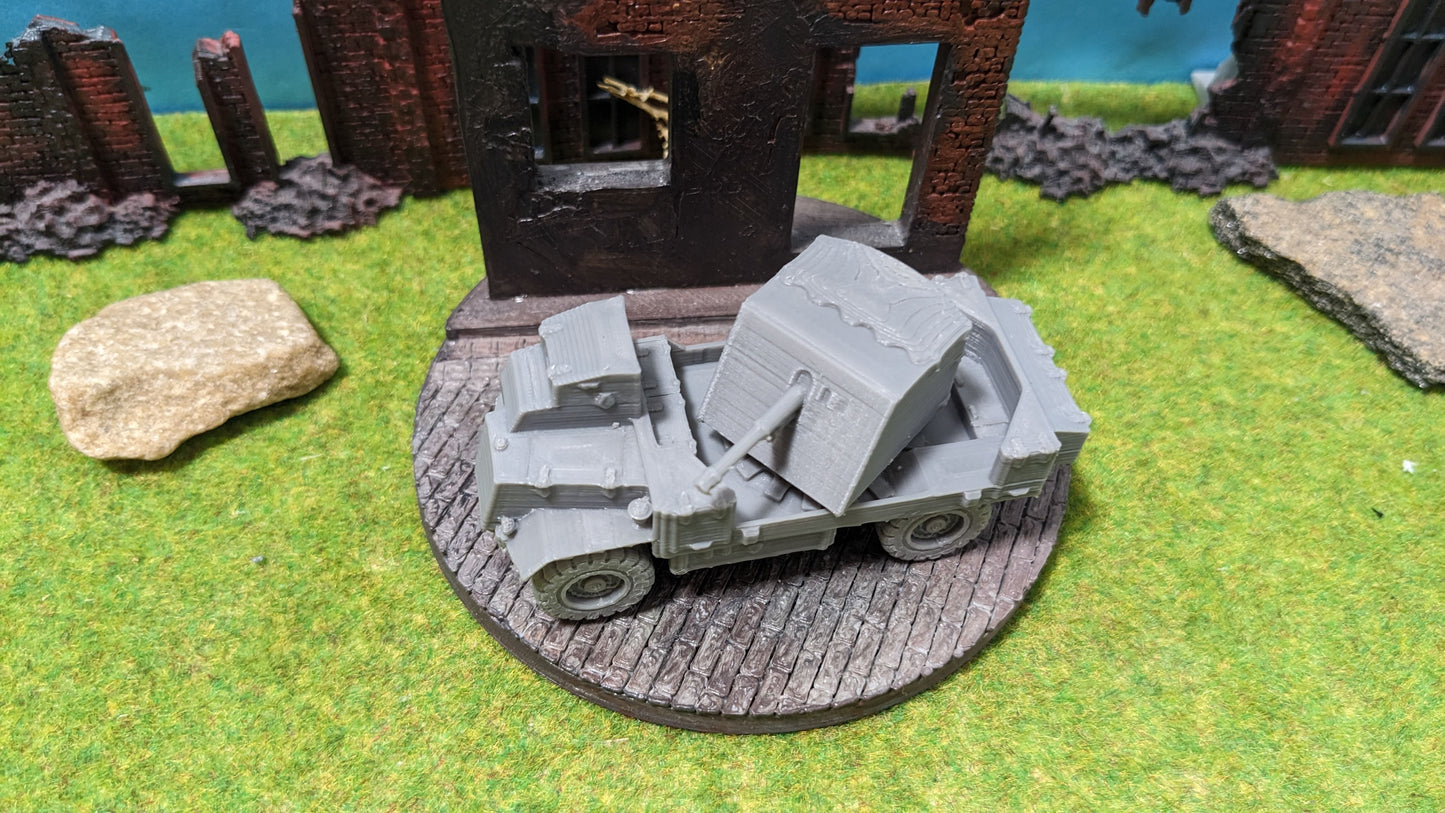 AEC Mk I "Deacon" Radpanzer mit 6-Pfünder-PaK