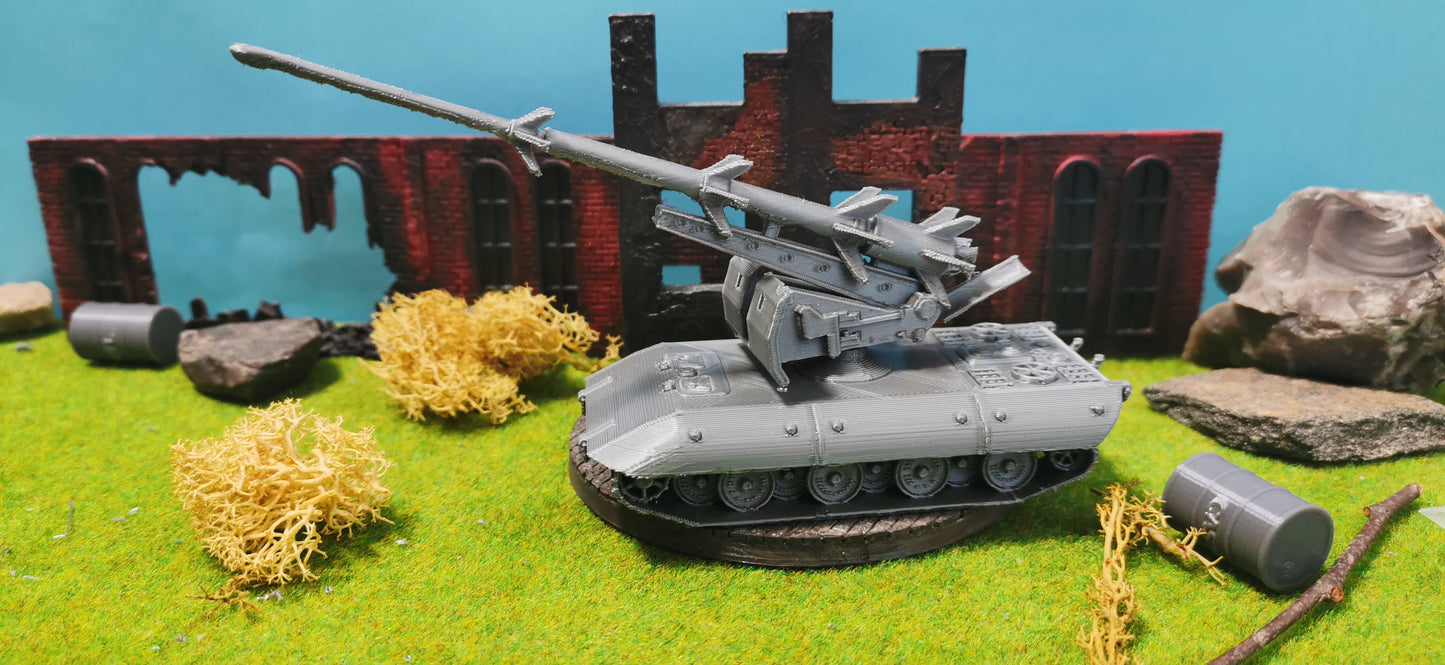 Panzerkampfwagen E-100 mit Flakrakete "Rheinbote"