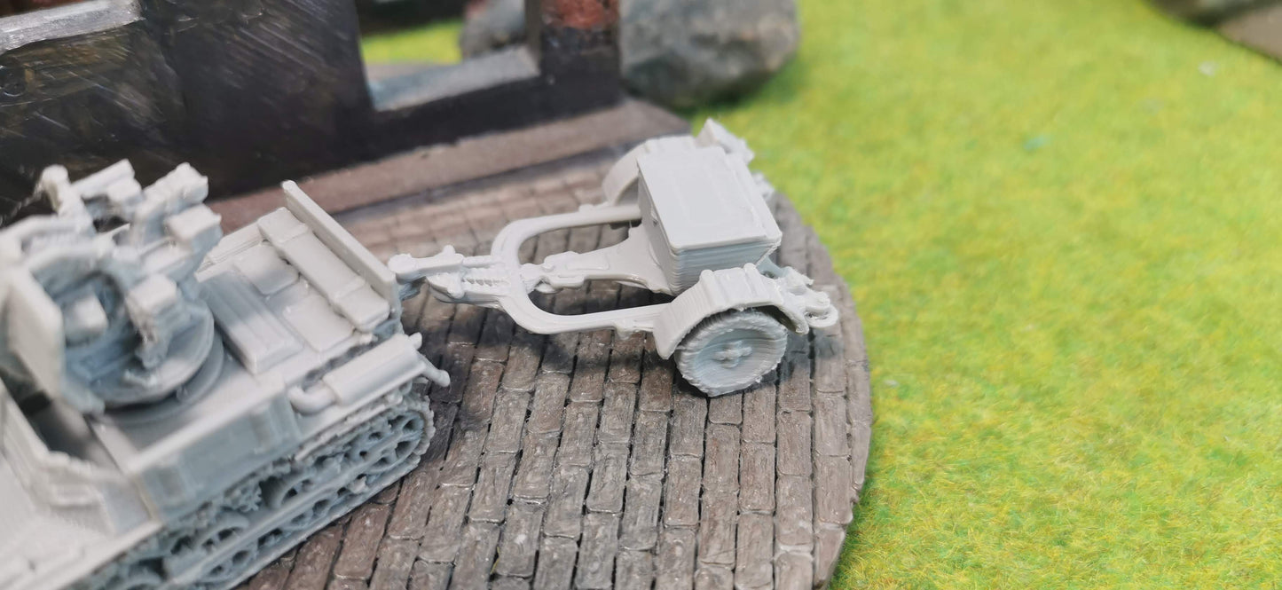 Flakpanzer 1 "Gefechtsstellung" + Anhänger
