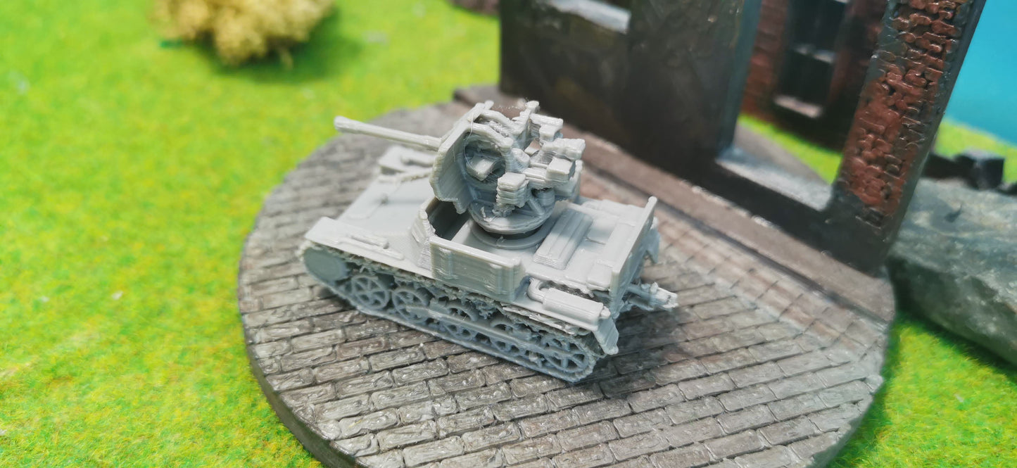 Flakpanzer 1 + Anhänger