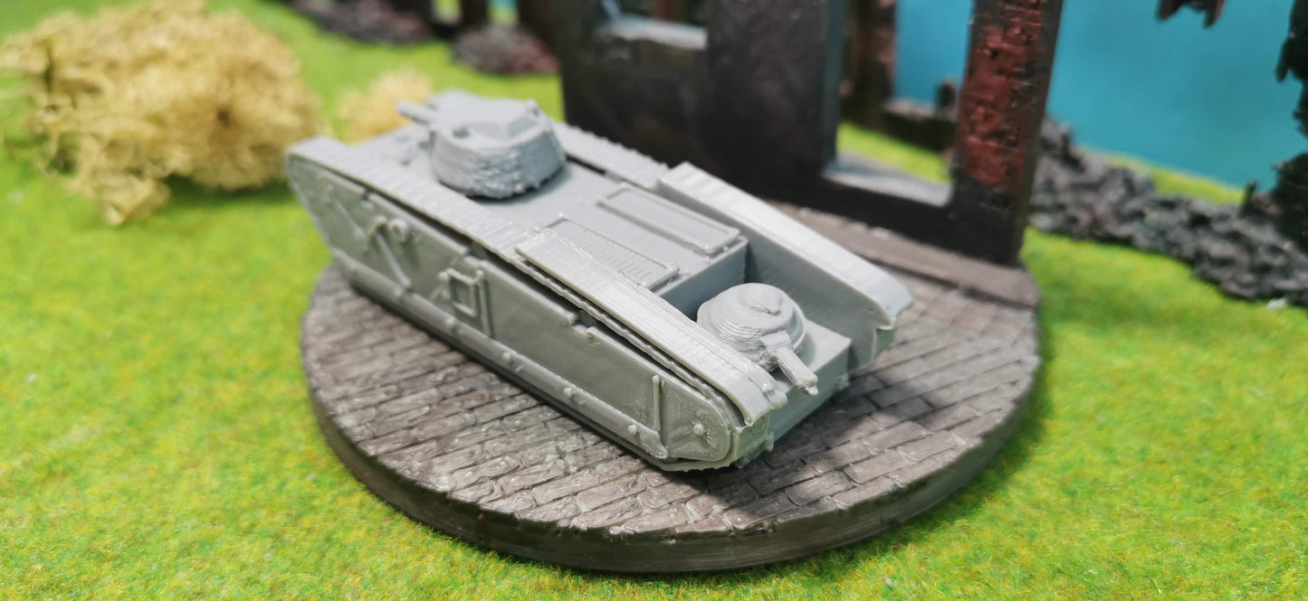 Großtraktor WW1 deutscher leichter Versuchspanzer