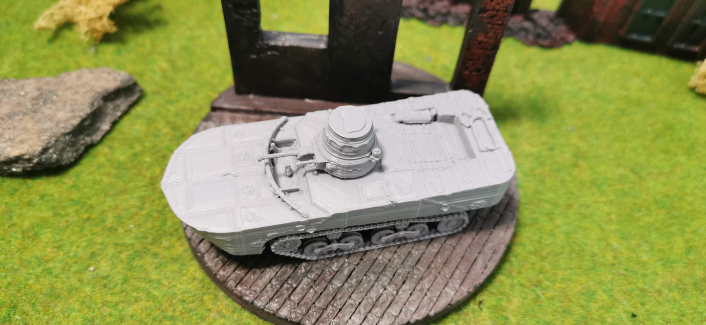 Typ 2 "Ka-Mi" mit Schwimmkörpern japanischer Panzer