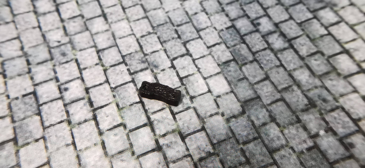 Kohlebriketts Brikett Kohle schwarz Kunststoff