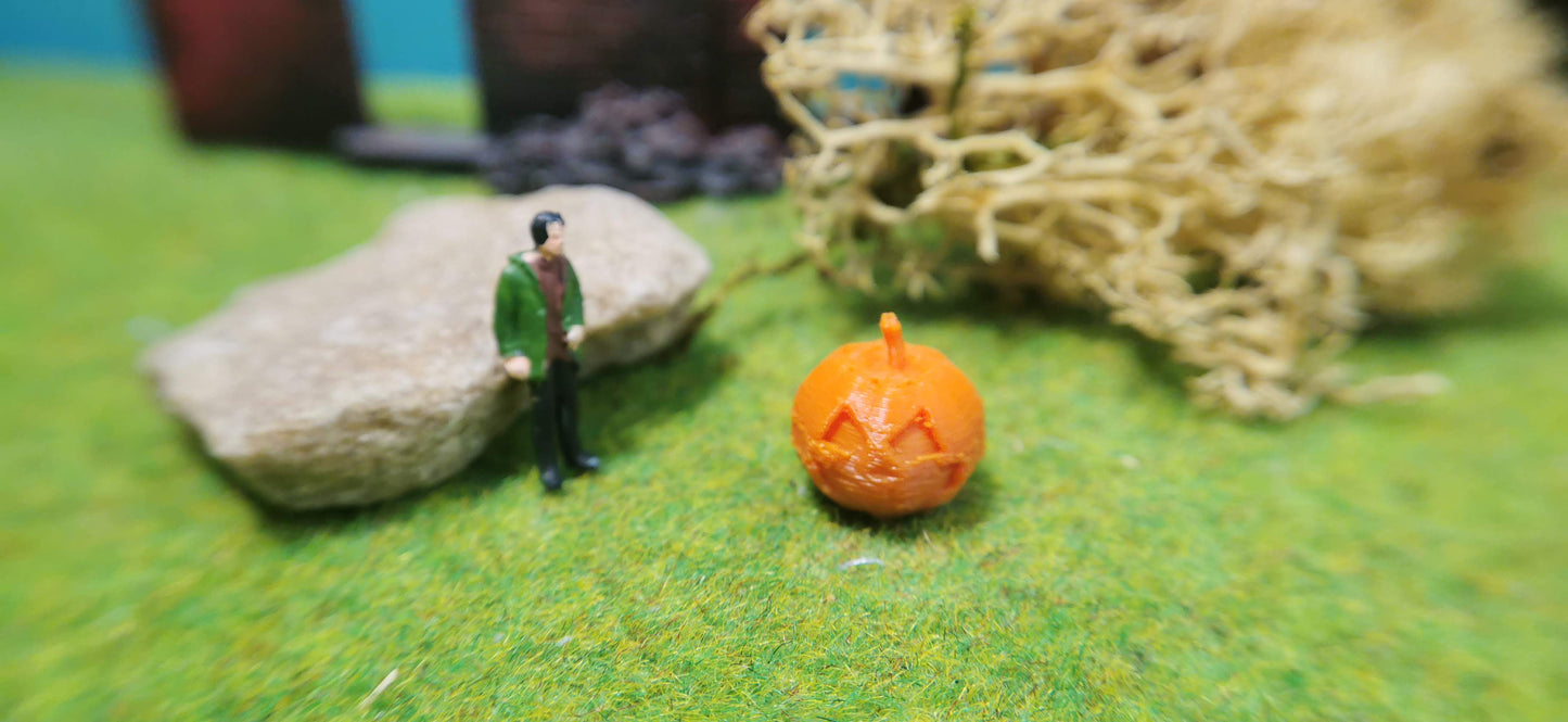 Halloween Kürbis mit spezieller Feuer LED