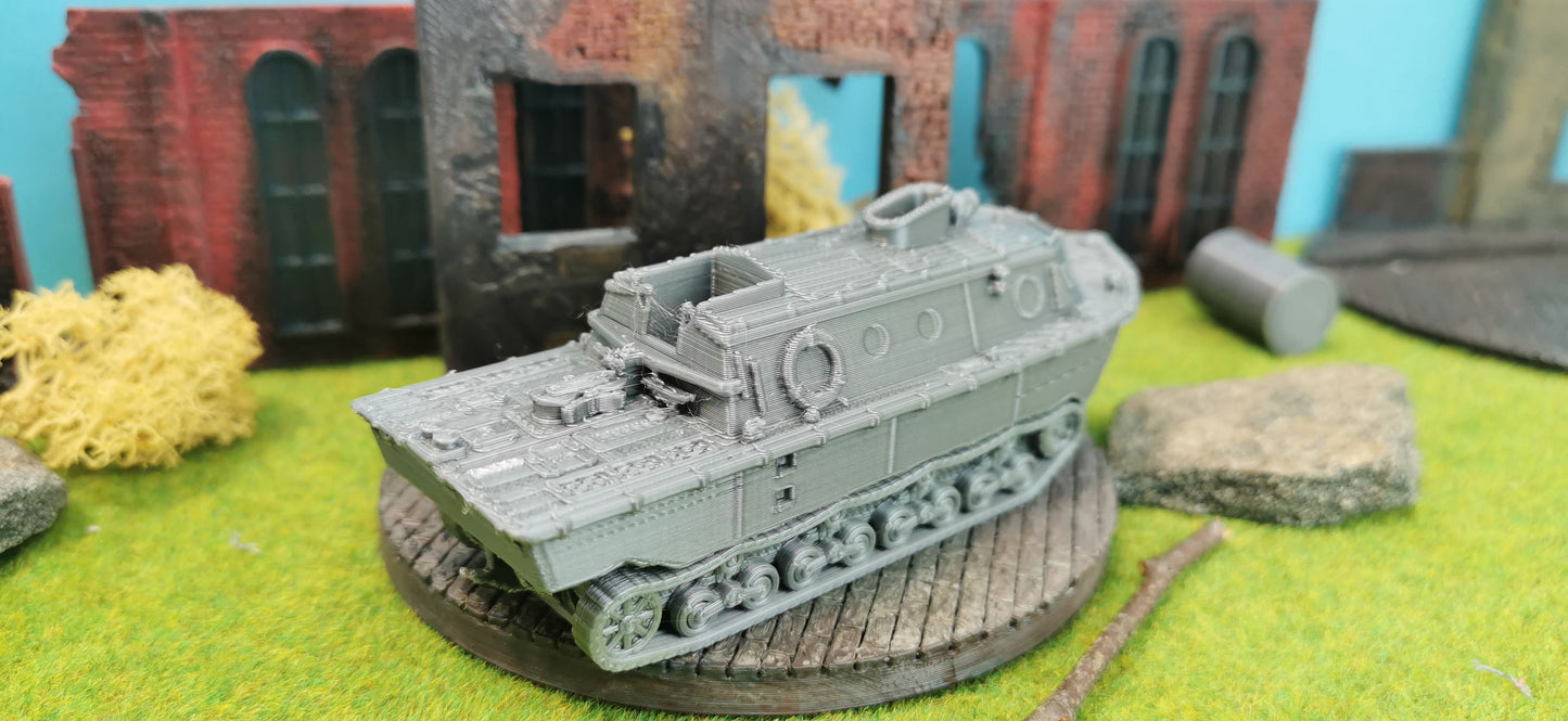 Land-Wasser-Schlepper (LWS) schwimmfähiges Kettenfahrzeug