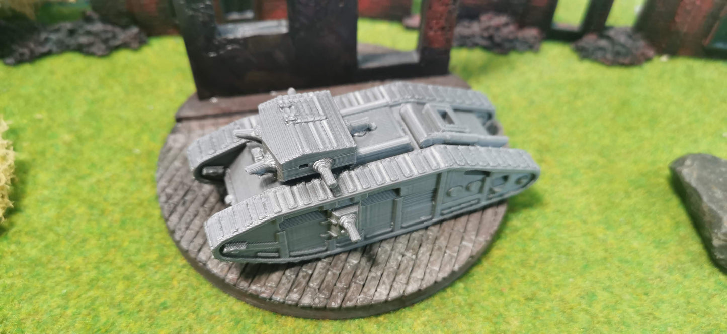 Medium Mark B britischer WW1 mittlerer Panzer