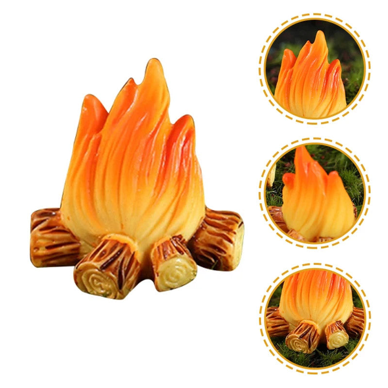 Mini Feuerstelle Lagerfeuer passend für 1:12 oder 1:18 (Playmobil)