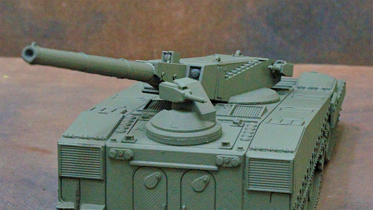Objekt 490b experimentelles sowjetisches Panzerkonzept