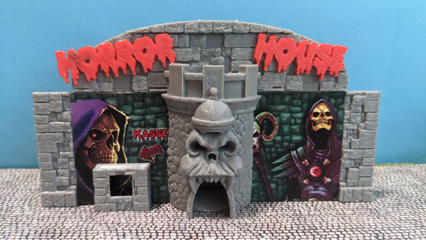 Geisterbahn "Horror House" Kirmes Rummel Fahrgeschäft