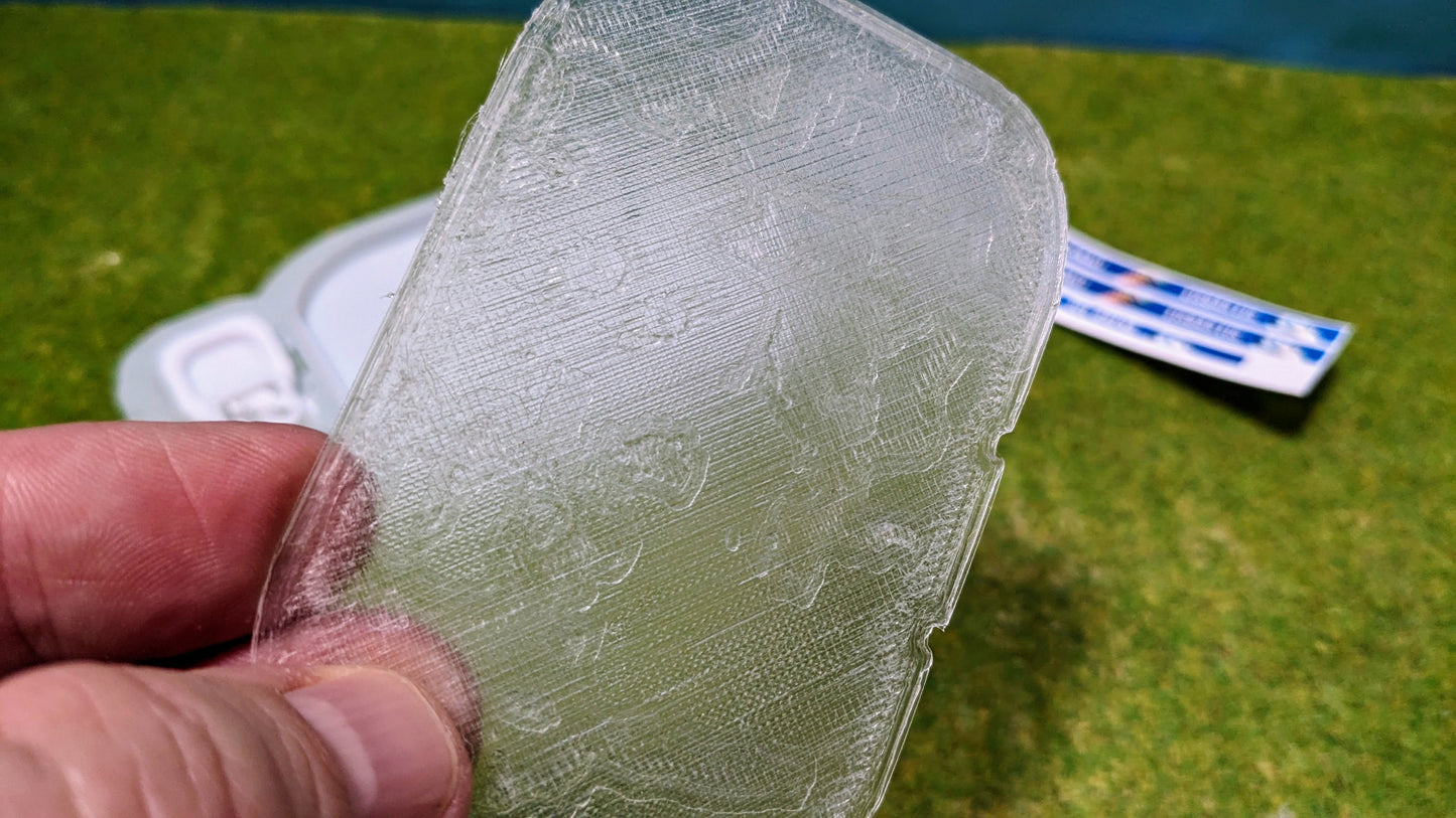 Eislaufbahn als Bausatz für Winter, Weihnachten inkl. Kasse