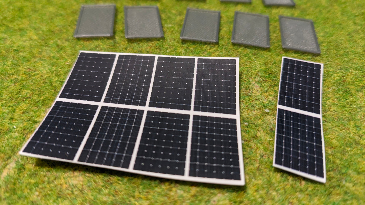 10 Stück Solarmodule für Häuser, Dächer etc.