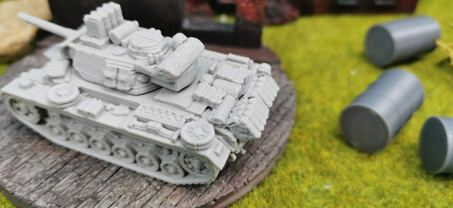 Panzerkampfwagen III "PzKpfw III" – Deutscher mittlerer Panzer
