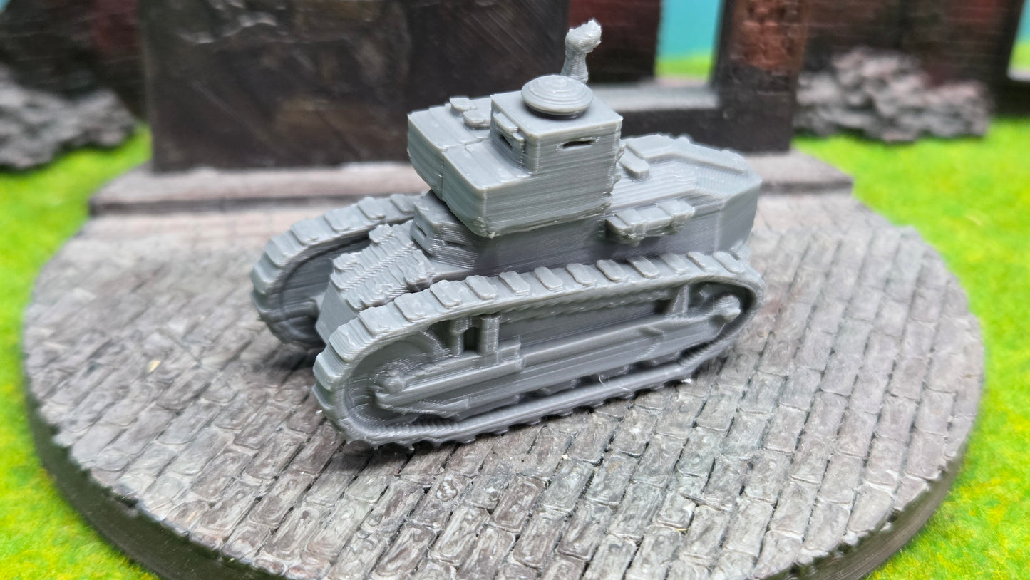Ren. FT "TSF" französischer WW1 Panzer (Spanischer Bürgerkrieg)