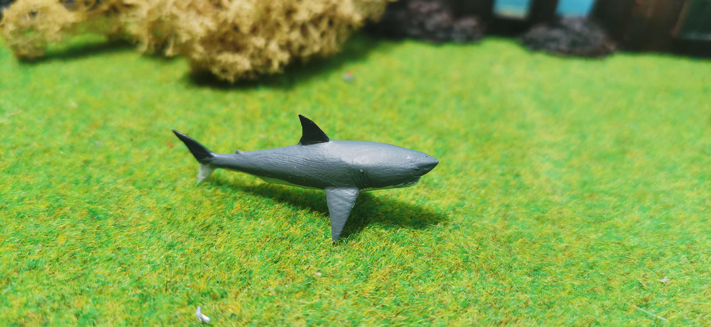 Riffhai / Makohai aus Resin 1:87 (H0) - bemalt oder unbemalt