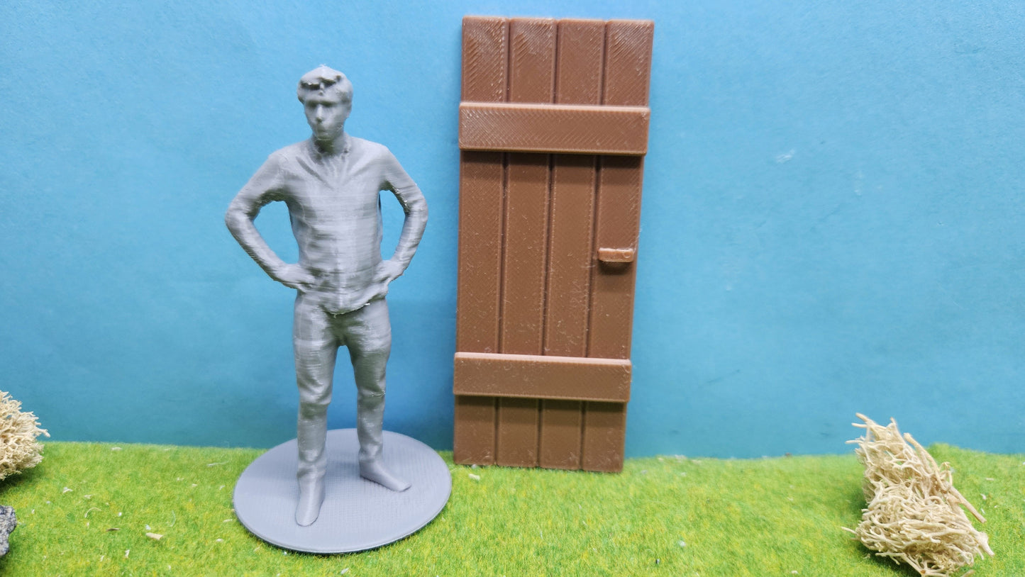 Tür "Schuppentür" für Garage, Werkstatt, Fabrik oder Schuppen