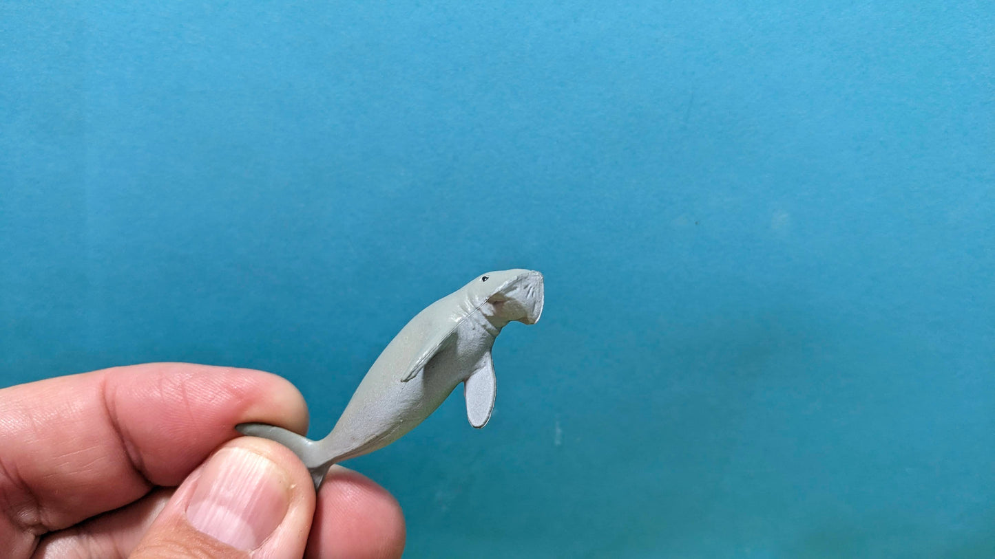 Seekuh Manati Modell Tier für Zoo Diorama 1:35 / 1:32 (Spur 1) oder 1:87 - bemalt