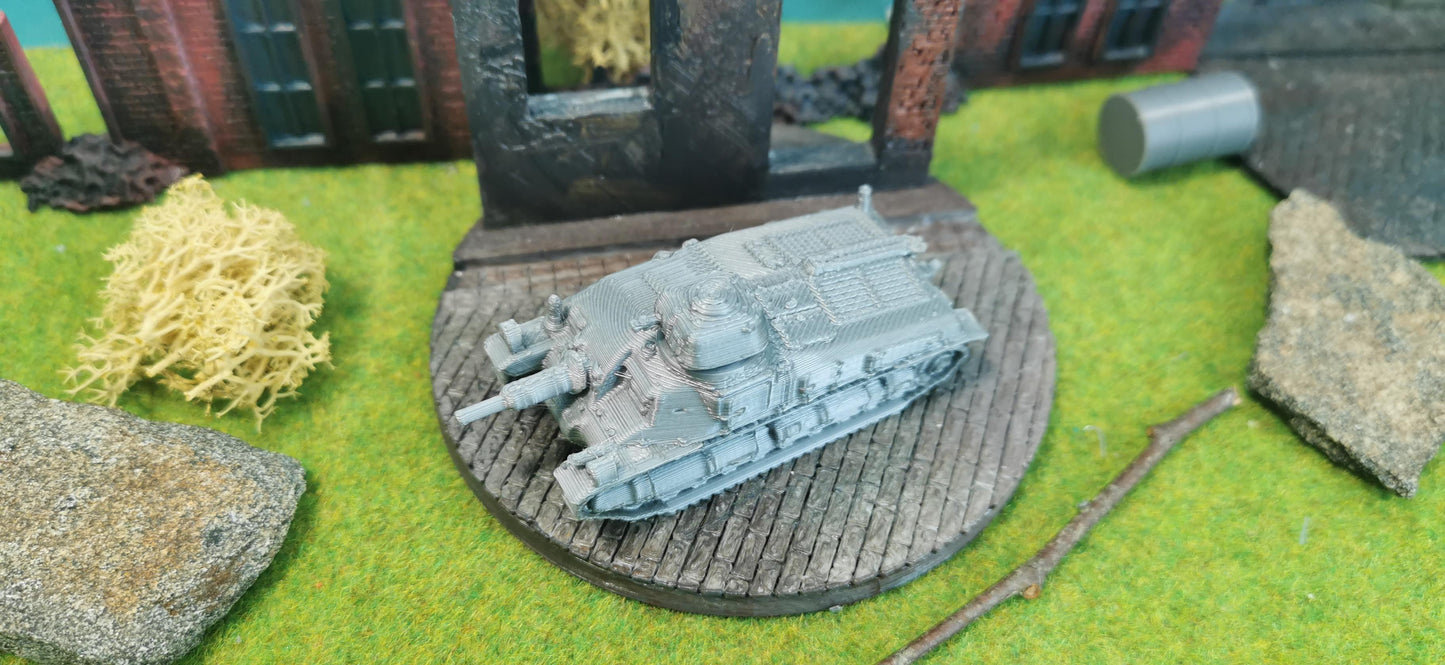 Somua SAu 40 französischer Panzerhaubitzen-Prototyp