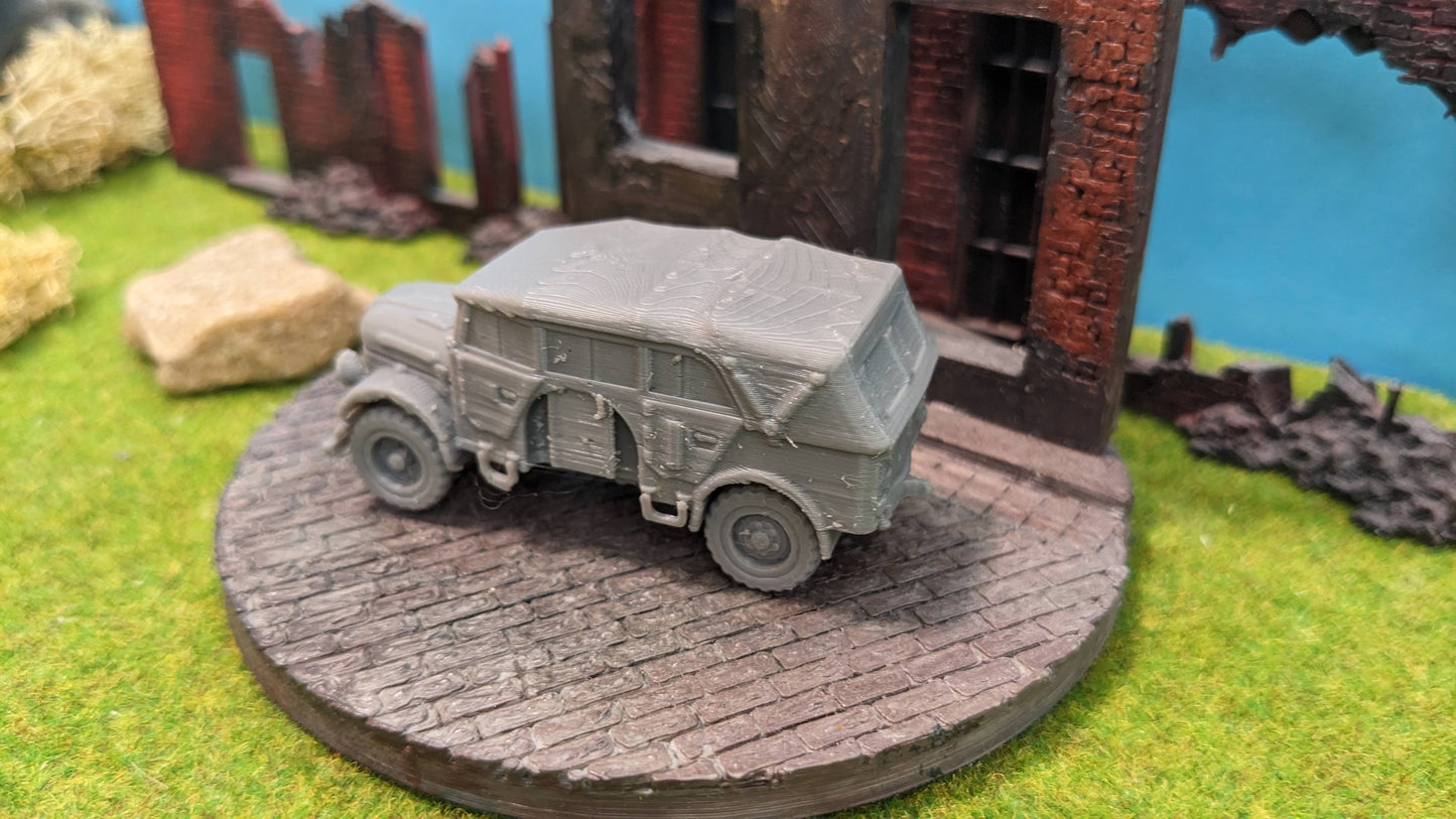 Steyr 1500A deutscher schwerer Mannschaftswagen "geschlossen"