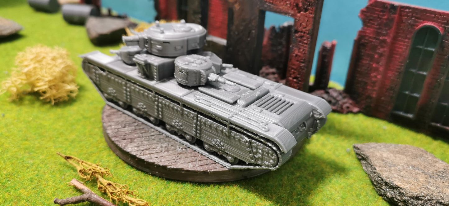 T-35 schwerer Sowjet Panzer