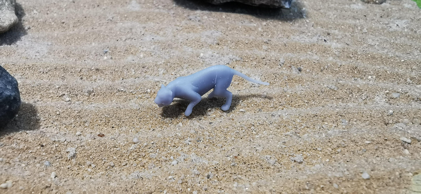 Tiger Bergtiger aus Resin 1:87 (H0) - bemalt oder unbemalt