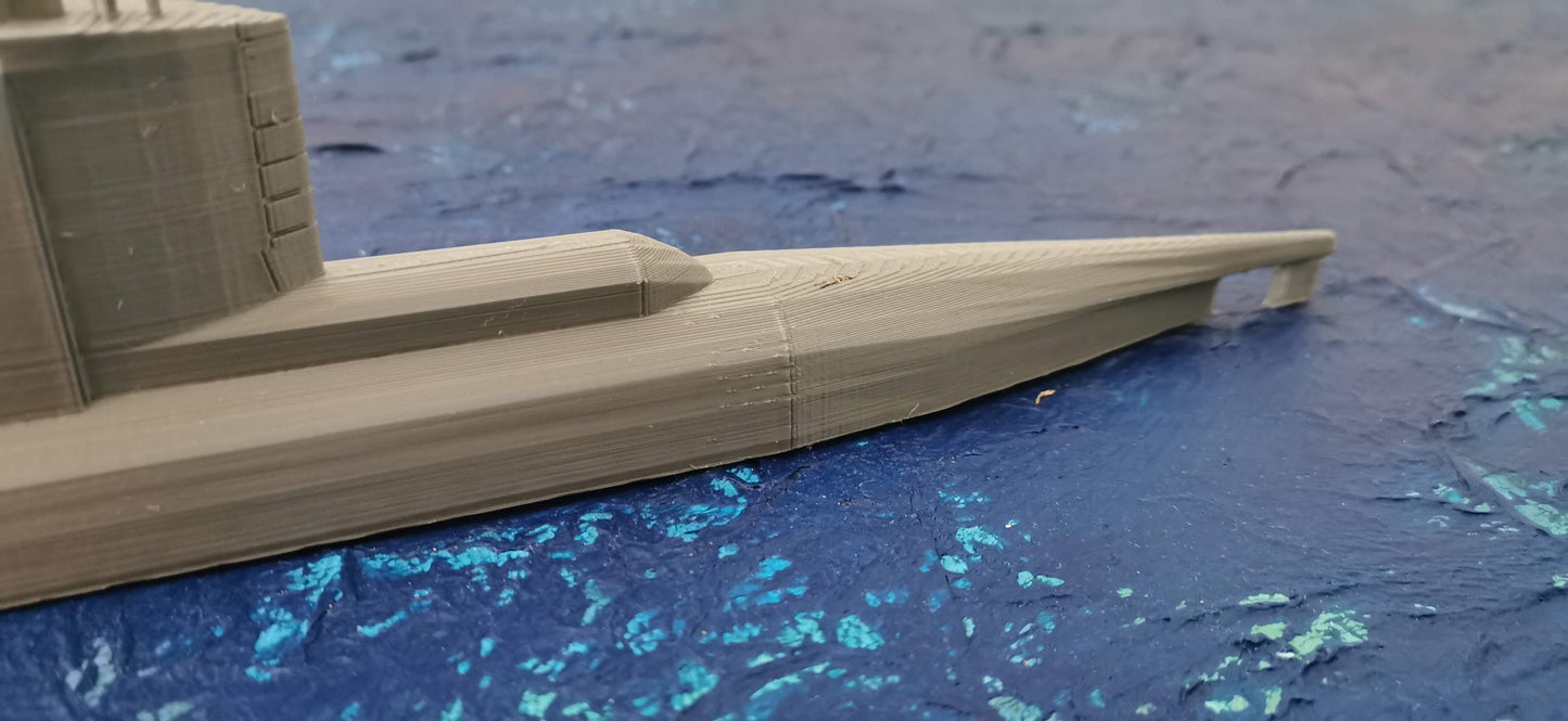 U-Boot Klasse XXIII Deutsche Kriegsmarine "Wasserlinie"