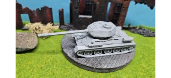 T-34 100 Soviet Tank with...