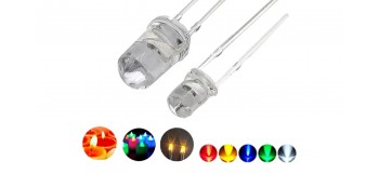 Flackerlicht-LED 3mm / 5mm...