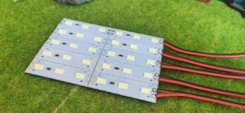 5x LED Waggonbeleuchtung /...