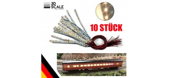 10x LED Waggonbeleuchtung...