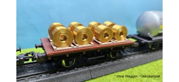 Bronze Coils gewickelt mit...