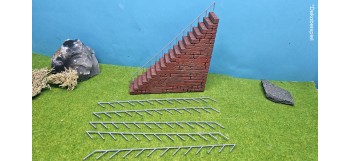 Stair Railing Metal Fence...