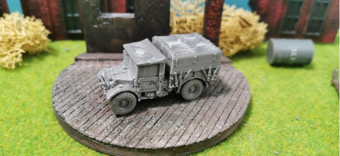 Fordson WOT2 truck Scale 1/87 Material PLA+ Nation British Empire