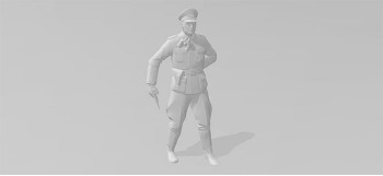 German Officer WW2 Scale...