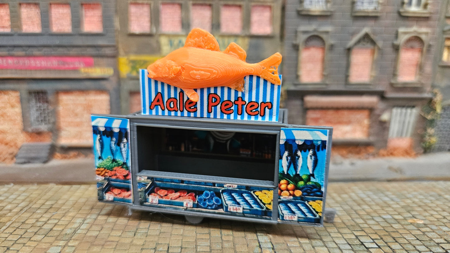 Kirmesbude "Aale Peter" Essen Foodtruck Fisch für Kirmes